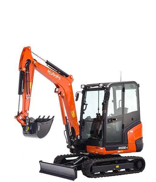 Kubota KX030-4 Mini Ekskavatör