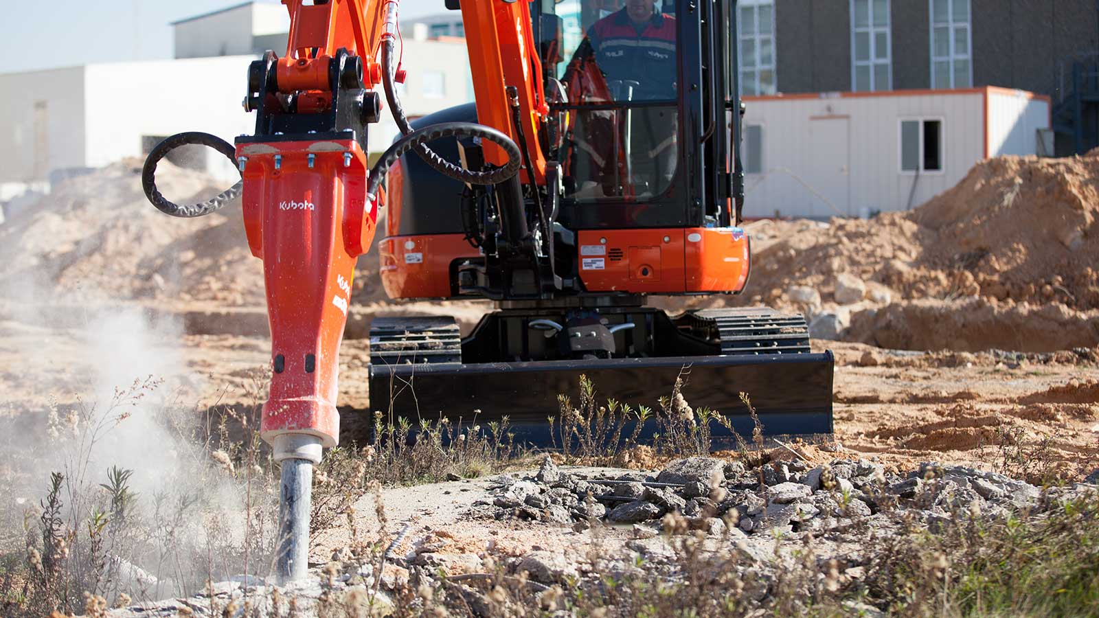 Kubota Mini Ekskavatör Ataşmanları