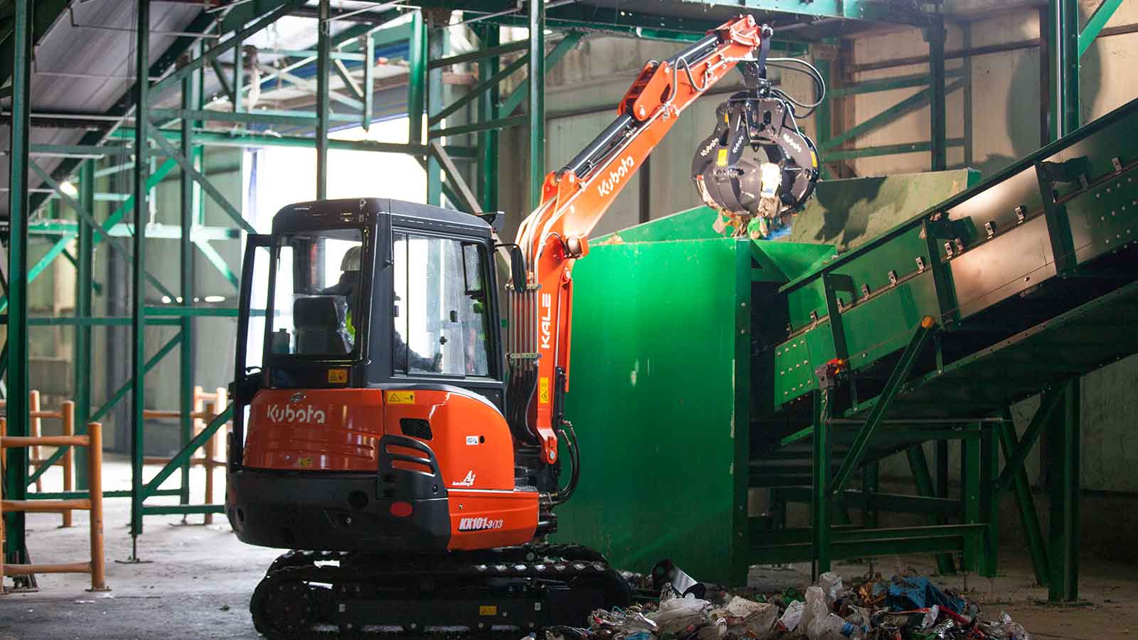 Kubota Mini Ekskavatör Ataşmanları