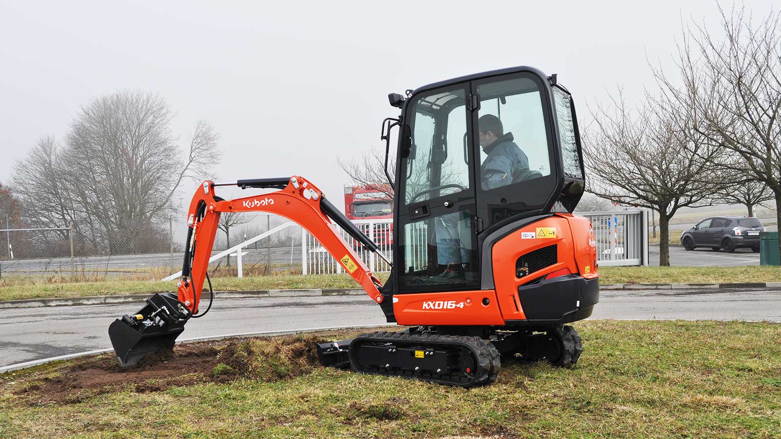 Kubota KX016-4 Mini Ekskavatör