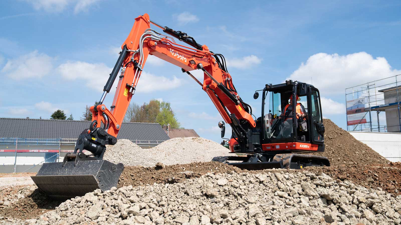 Kubota KX085-5 Mini Ekskavatör