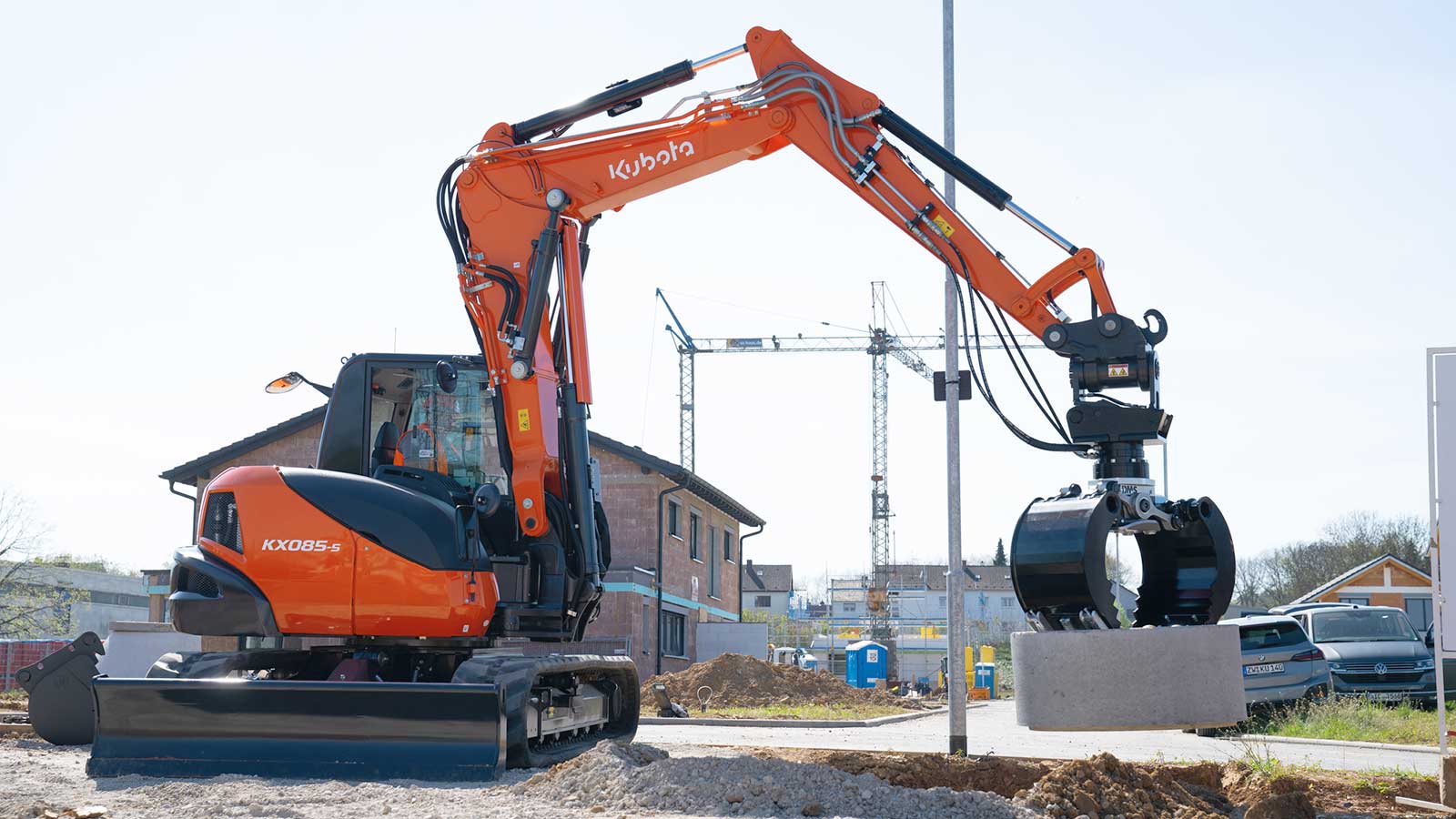Kubota KX085-5 Mini Ekskavatör