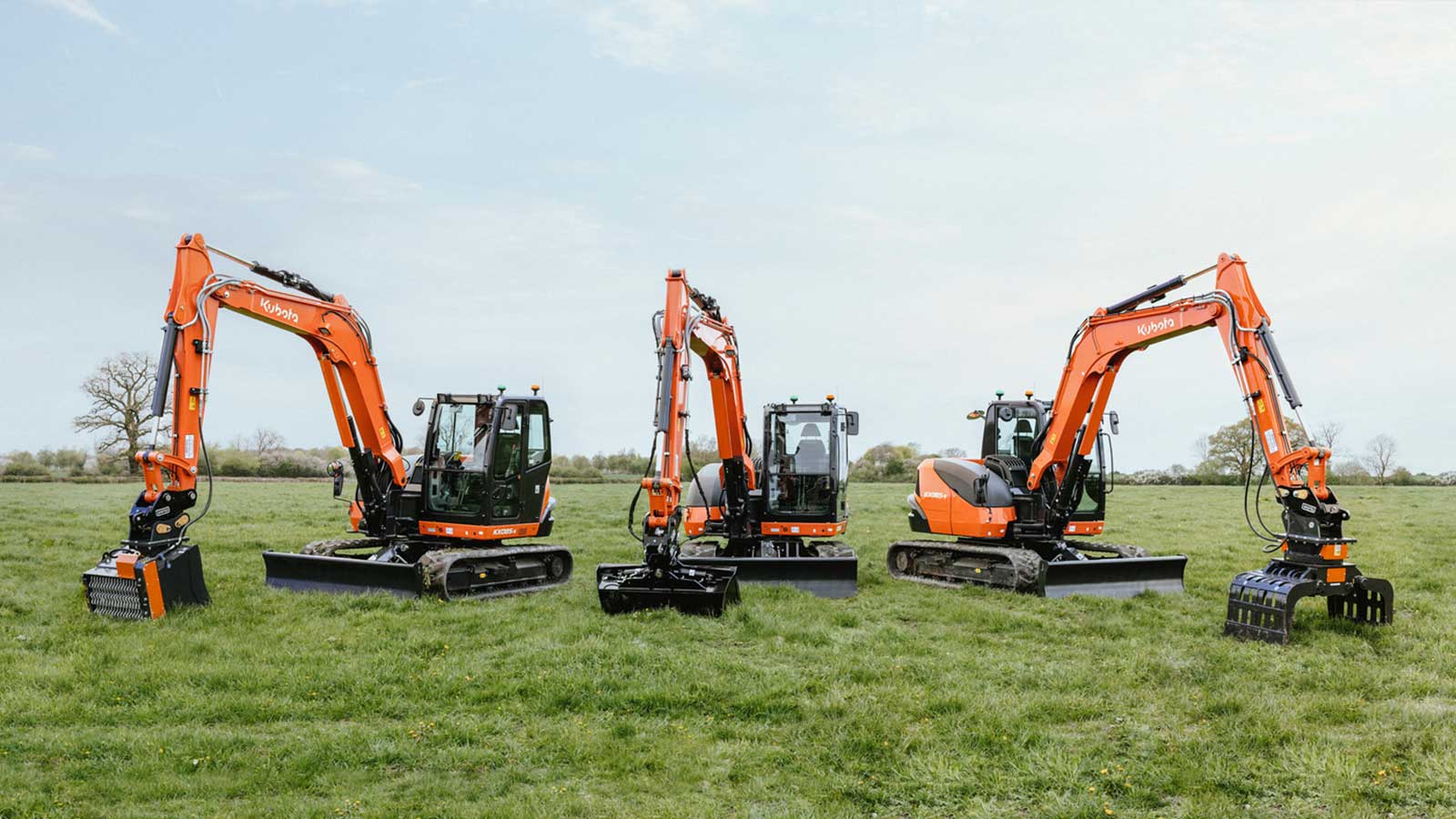 Kubota KX085-5 Mini Ekskavatör