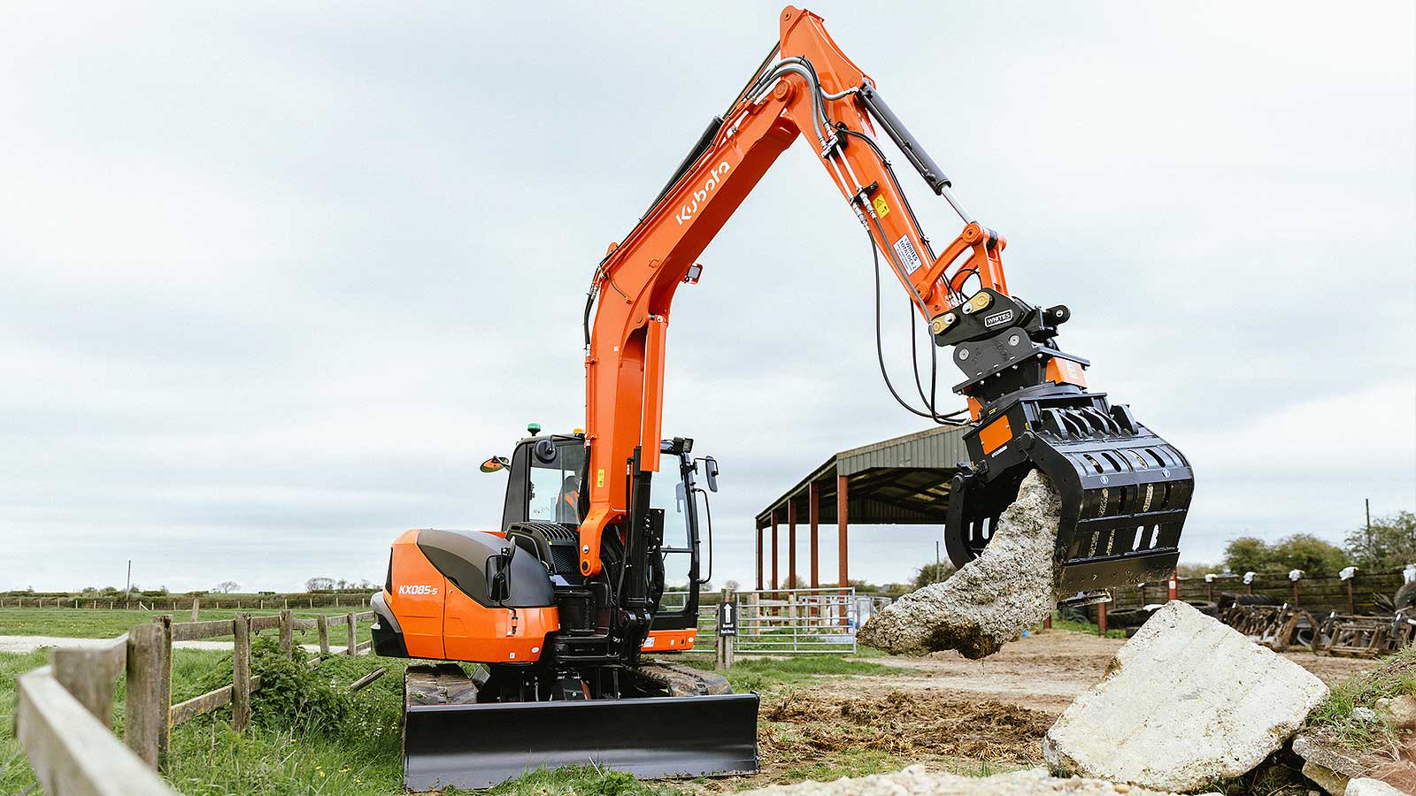 Kubota KX085-5 Mini Ekskavatör