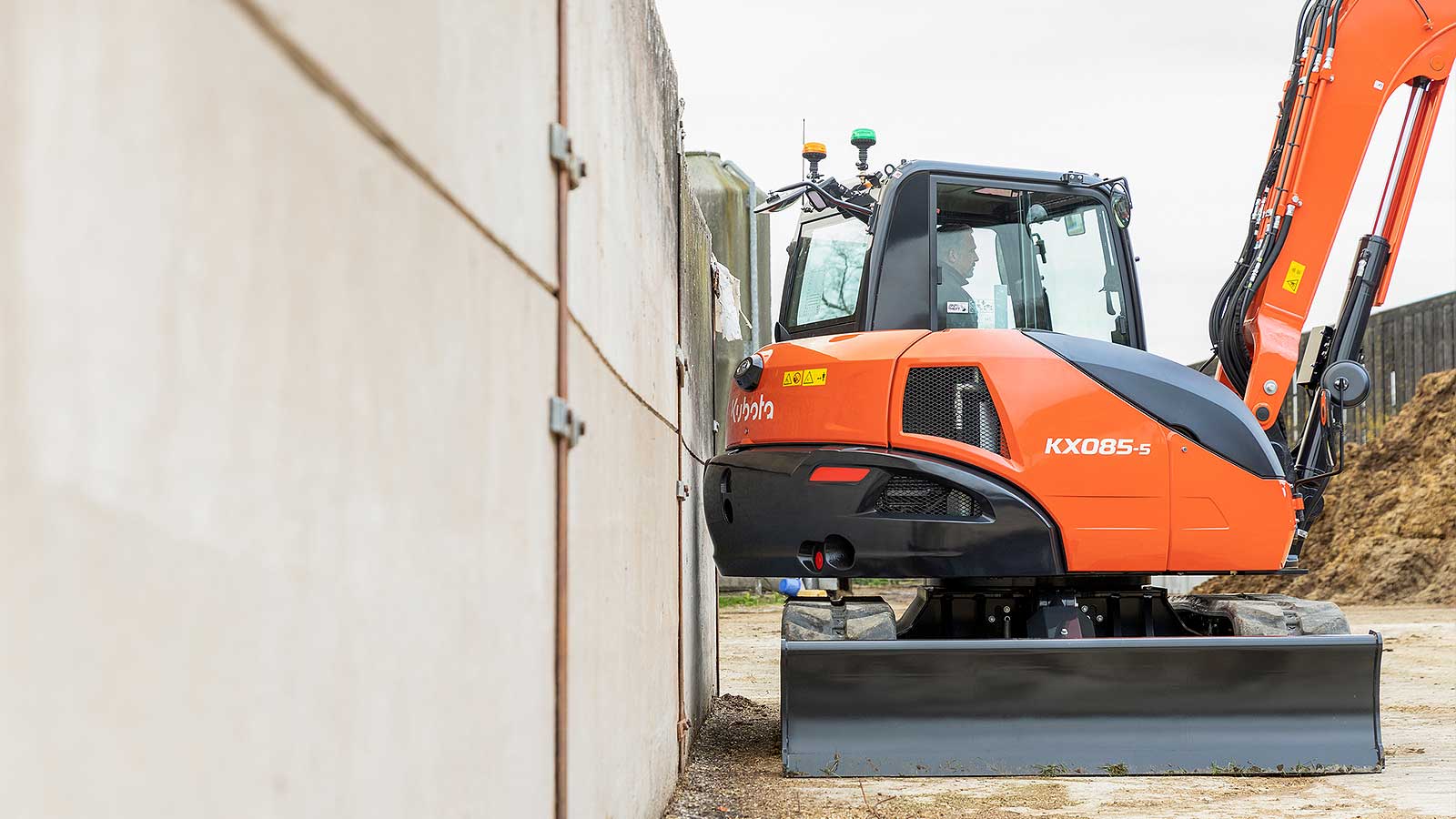 Kubota KX085-5 Mini Ekskavatör