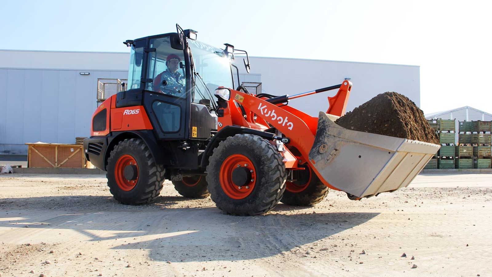 Kubota R070 Belden Kırmalı Yükleyici